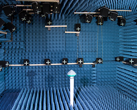 Anechoic chamber, platform "OTA".